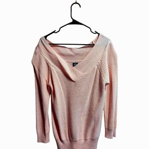 Pink Long Sleeve Sweater